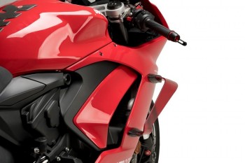 Alerones downforce laterales Race Ducati Panigale V2, V4, V4S, Supersport 950/S rojos