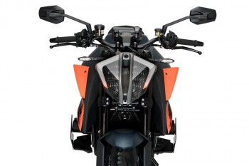 Alerones downforce laterales naked KTM 1290 SuperDuke R 2020-2024 naranjas