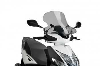 Parabrisas Kymco Agility City 50 2020-2024, Agility City 125 2020-2023 Puig City Touring ahumado