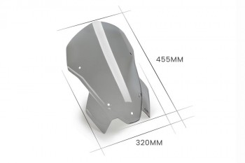 Cupula BMW M1000R 2023-2024, S1000R 2021-2024 Puig New generation Touring sin soporte BMW ahumada oscuro