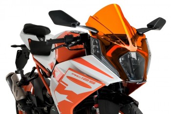 Cupula KTM RC125/RC390 2022-2024 Puig Z-Racing naranja