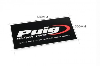 METACRILATO PUIG 2 TINTAS DE 660X300X3MM.