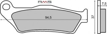 Pastillas freno KTM EXC/SX delanteras RMS