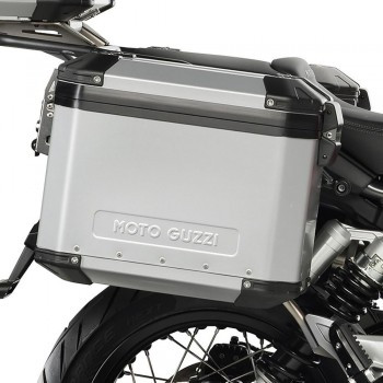Kit maletas laterales Moto Guzzi V85TT 33L+39L Aluminio