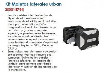 Maletas laterales Urban Aprilia Tuareg 660