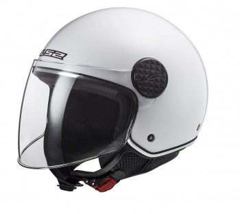 Casco LS2 OF558 Sphere Lux Solid blanco - XS