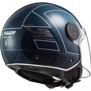 Casco LS2 OF558 Sphere Lux Linus cobalto brillo  Talla M