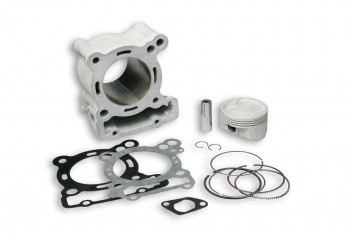 Kit cilindro 166cc Aprilia RS, RX, SX, Tuono 125, Derbi GPR, Senda, Terra, Rieju Century 125cc 4T 4v Malossi 4 Stroke aluminio