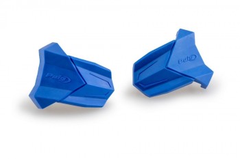 Juego gomas de recambio protector de motor Puig R19 azules