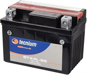 Batería Tecnium YTX4L-BS (Sustituye 4821)