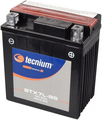 Batería Tecnium YTX7L-BS (Sustituye 4824)