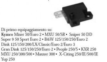Interruptor stop freno trasero Kymco scooters original