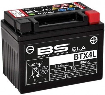 Batería BS Battery SLA YTX4L (FA)