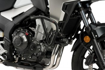 Defensas Honda CB500X 2019-2024, NX500 2024 negras