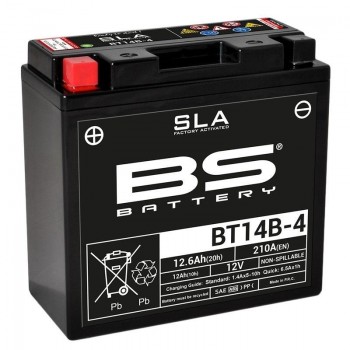 Batería BS Battery SLA YT14B-4 (FA)