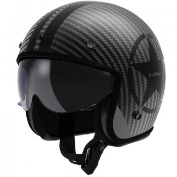 Casco LS2 OF601 Bob II Carbon Star