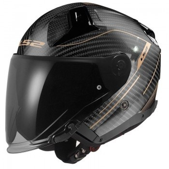 Casco LS2 OF603 Infinity II Carbon Counter