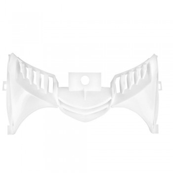 Rejilla superior frontal Piaggio Zip SP blanca