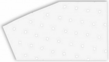 Adhesivo fondo de dorsal transpirable Blanco Pack