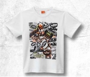 Camiseta KTM Drawings infantil Talla 104/XXS