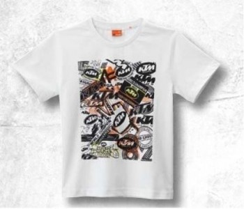 Camiseta KTM Drawings infantil Talla 152/L