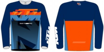 Camiseta KTM Pounce 2025 Azul