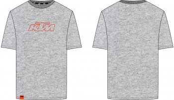 Camiseta KTM Essential 2025 Gris claro