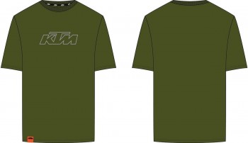 Camiseta KTM Essential 2025 Verde oliva