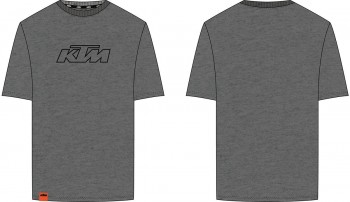 Camiseta KTM Essential 2025 Gris oscuro