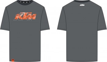 Camiseta KTM Logo 2025 Gris