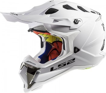 Casco LS2 MX470 Subverter Blanco brillo Talla S