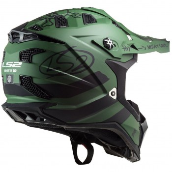 Casco LS2 MX700 Subverter Cargo verde militar mate  Talla S