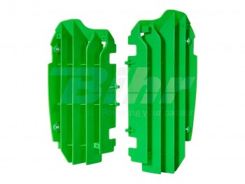 Aletines de radiador Polisport Kawasaki verde 8455900002