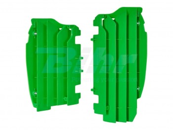 Aletines de radiador Polisport Kawasaki verde 8456000002