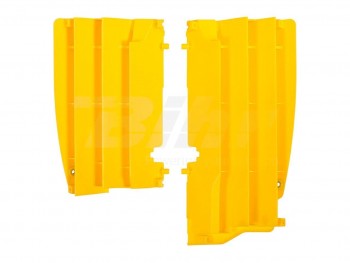 Aletines de radiador Polisport Suzuki amarillo 8456200002