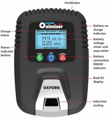 Cargador de batería Oxford Oximiser 900 EL571