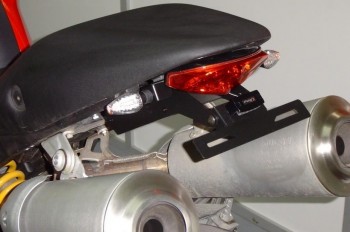 Portamatriculas Ducati MONSTER 696 08'-14'C/negro