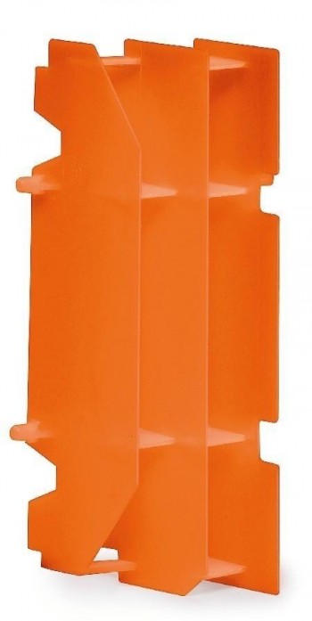 Rejilla radiador KTM EXC-SX 2T 1998-2007 Naranja izquierda