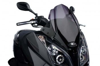 Parabrisas Kymco Super Dink 125/300 2009-2017, X-Town 125/300 2016-2020 Puig V-Techline Sport ahumado oscuro