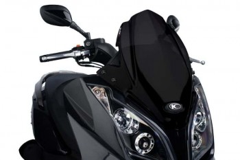 Parabrisas Kymco Super Dink 125/300 2009-2017, X-Town 125/300 2016-2020 Puig V-Techline Sport negro