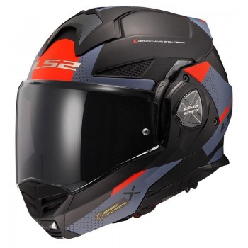 Casco modular LS2 FF901 Advant X Oblivion Negro-Azul talla XL