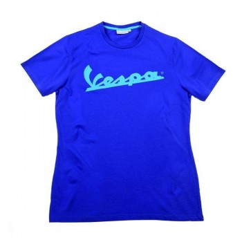 Camiseta Vespa Colors Logo Purple hombre Talla M