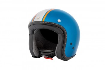 Casco Moto Guzzi V7 III Special Azul-Plata Talla L