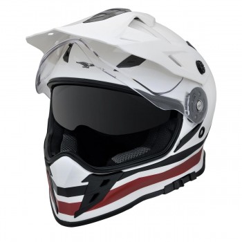 Casco Moto Guzzi V85 blanco talla M