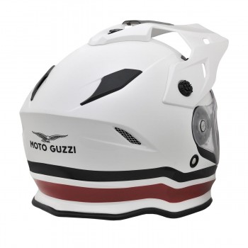 Casco Moto Guzzi V85 blanco talla M