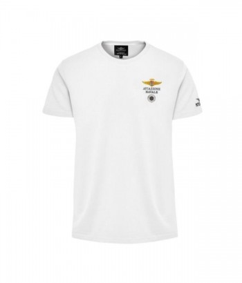 Camiseta Moto Guzzi Aviazione Navale blanca talla L