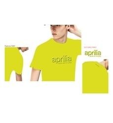 Camiseta Aprilia Corporate Collection gris talla M