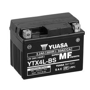 Batería Yuasa YTX4L-BS Combipack (con electrolito)