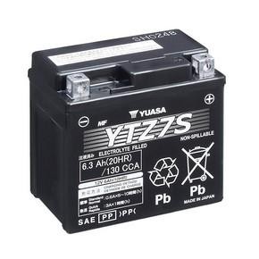 Batería Yuasa YTZ7S Wet Charged (cargada y activada)