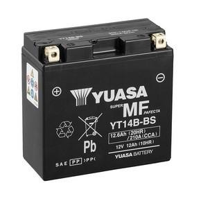 Batería Yuasa YT14B-BS Combipack (con electrolito)